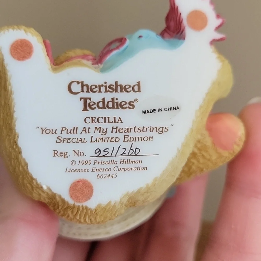 Cherished Teddies Cecilia - Picture 3 of 3